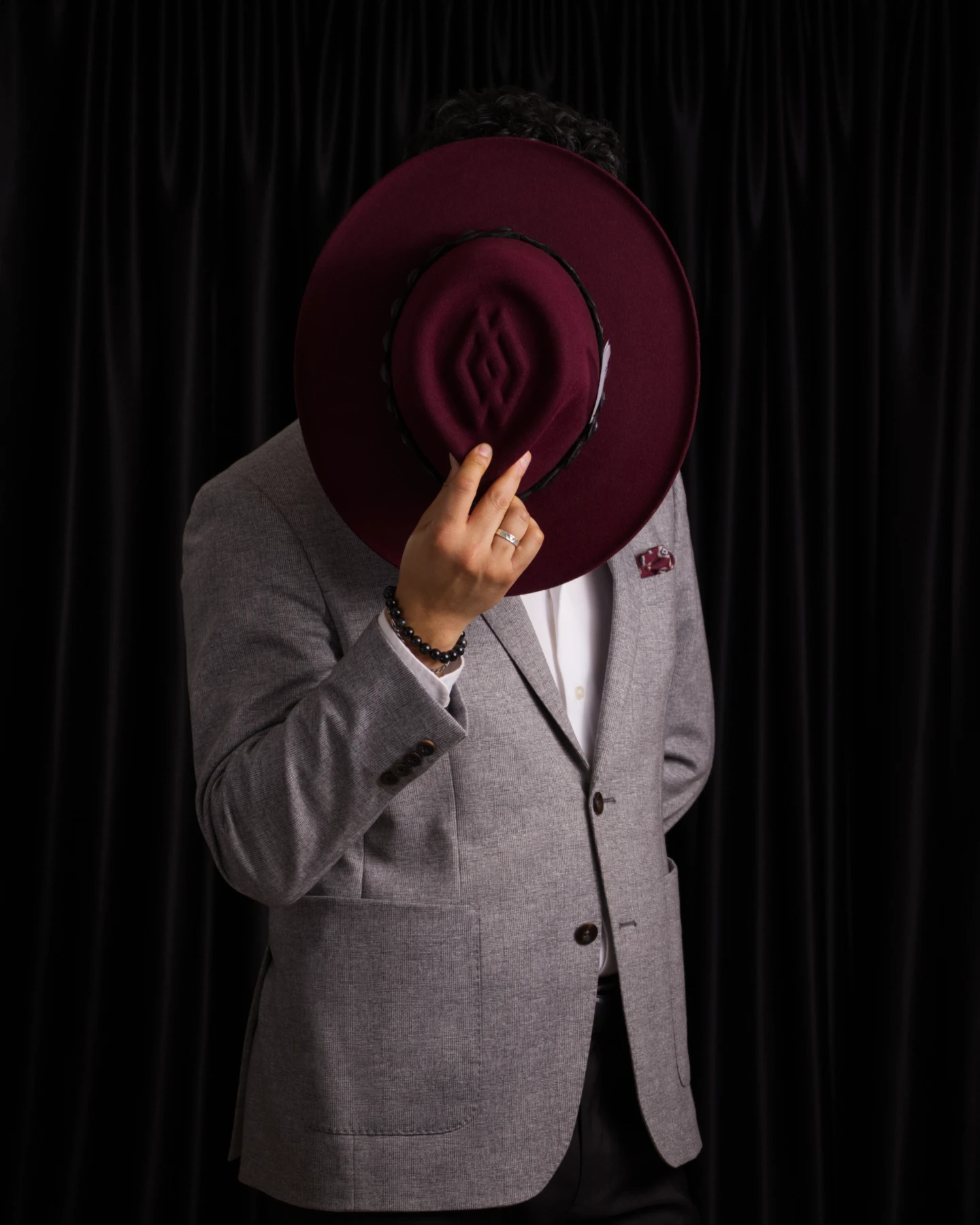 Liobardo, bespoke hatmaker, Northwest Arkansas — portrait